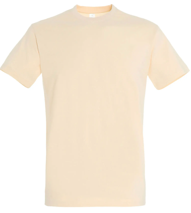 t-shirt perso beige